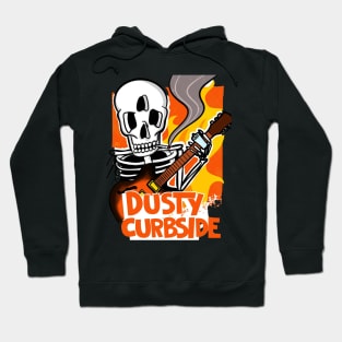 Dusty Curbside Bluesman Skull Hoodie